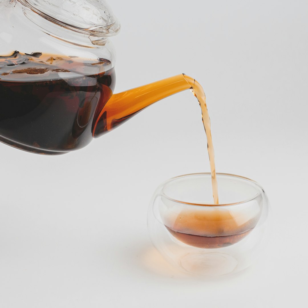 kettle with glass